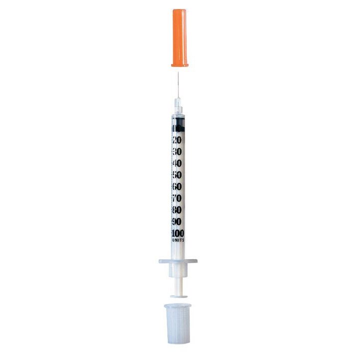 29G Insulin Needles 100 Pack U-100 1mL Syringes With 29G 1/2 Inch Needles - Individually Wrapped Disposable Syringes 29G 1mL Syringes - View #11