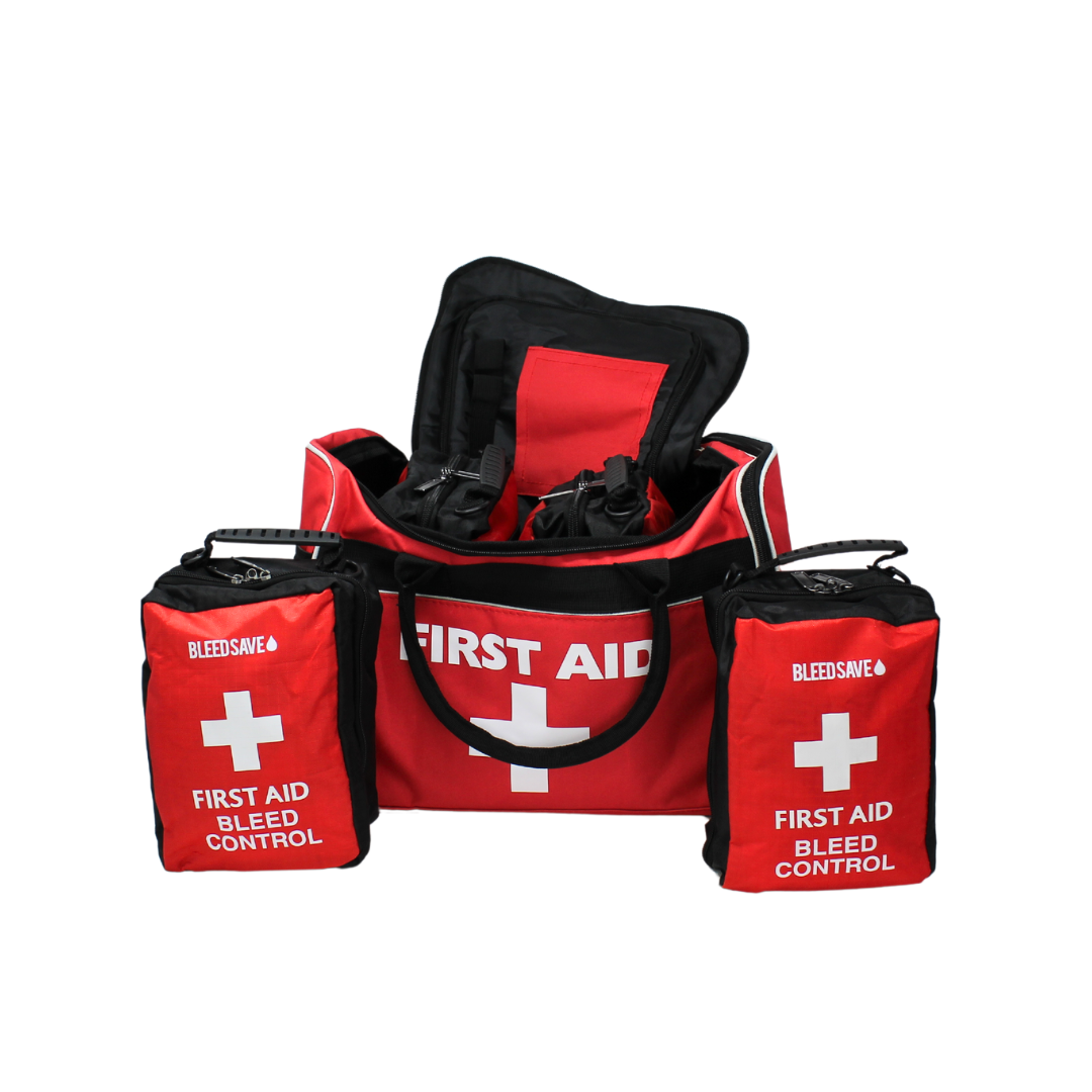 Mass Casualty Grab Bag with 4 x Enhanced Bleed Control Kits | MediSupplies