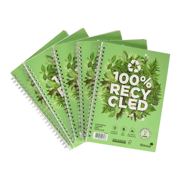Recycled Paper Notebooks A5 Paper EcoCentric