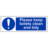Please Keep These Toilets Clean And Tidy