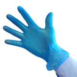 Safetouch Blue Powder Free Vinyl Gloves