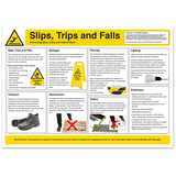 Slips, Trips and Falls Safety Poster