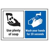 Use Plenty Of Soap…