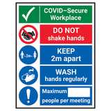 COVID-Secure Workplace - Wash Hands