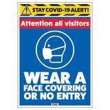Stay COVID-19 Alert - Attention Visitors