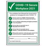 COVID-19 Secure Workplace 2021 - 1M