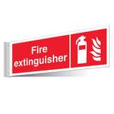 Fire Extinguisher Corridor Sign - Landscape