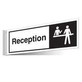 Reception Corridor Sign - Landscape Symbol