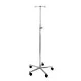Bristol Maid Mobile Infusion Stands - 2 Hook