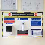 Coronavirus Workplace Safety Station