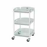 Small Dressing Trolley - Glass Effect