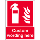 Custom Fire Gear Signs