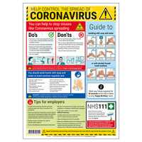 Coronavirus Guidance Poster