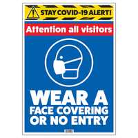 Stay COVID-19 Alert - Attention Visitors