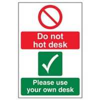 Avoid Hot Desking