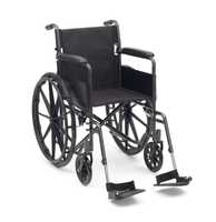 Silver Sport Steel Self Propel Wheelchair