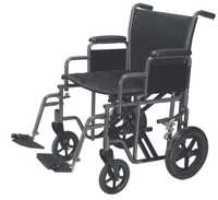 Bariatric Steel Transit Wheelchair