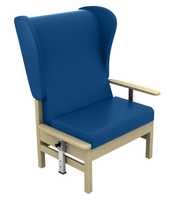 Atlas High Back 40st Bariatric Chair with Wings and Drop Arms