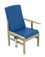 Atlas Patient Mid-Back Chair - Drop Arms