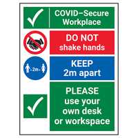 COVID-Secure Workplace - Use Own Desk