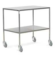 Bristol Maid Stainless Steel Trolleys - Fixed Shelves