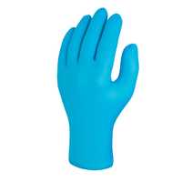 Haika NX520 Blue Nitrile Gloves (NHS Approved)
