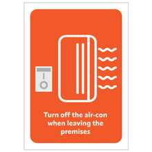 Turn Off Air-Con Poster