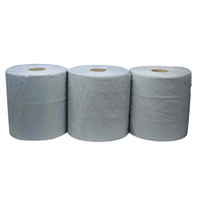 Centrefeed Rolls - 3ply - Flat Sheet - Blue