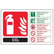 CO2 Fire Extinguisher - Landscape