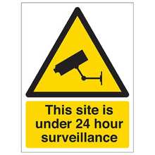 This Area Is Under 24 Hour Surveillance