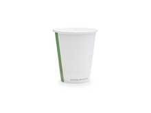 Vegware 8oz White Hot Cup, 79-Series - Pack of 50