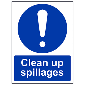Clean Up Spillages
