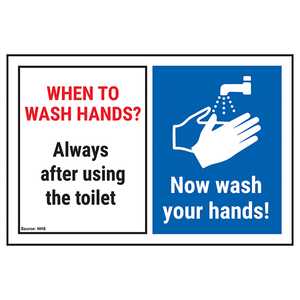 When To Wash Hands? Always After... Now Wash Your Hands!