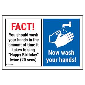 FACT! You Should Wash Your...Now Wash Your Hands!