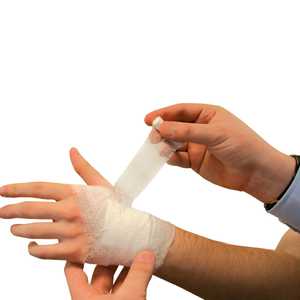 White Open Weave Bandages