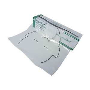 HypaGuard Manikin Face Shields On A Roll