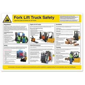 Fork Lift Truck Safety Poster