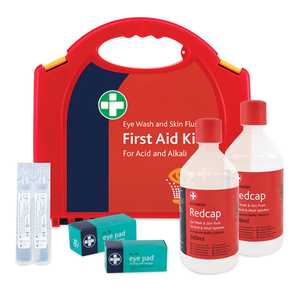 Redcap&trade; Eyewash and Skin Flush Kit