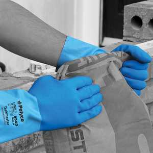 Taskmaster&trade; Latex Gauntlets With Cotton Liner