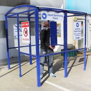 Hand Sanitising Point Shelter