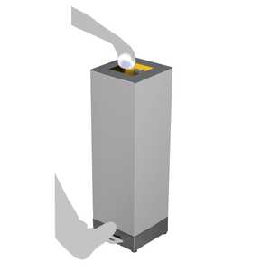 Pace 45 Litre Pedal Recycling Bin