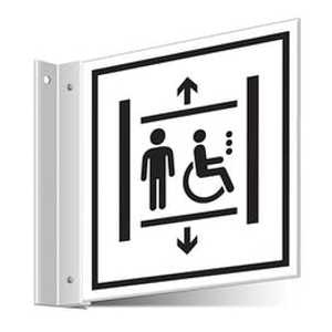 Accessibility Corridor Signs