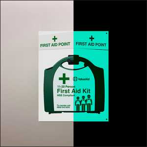 Glow In The Dark HSE First Aid Points