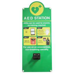 AED Defibrillator Station