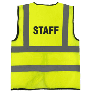 Standard Hi-Vis Vest - Staff