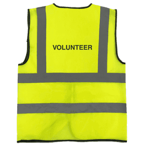 Standard Hi-Vis Vest - Volunteer