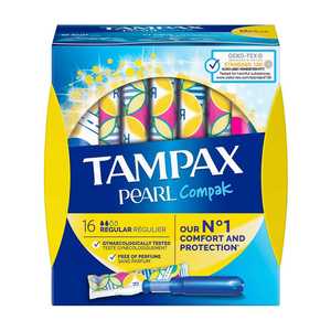 TAMPAX Pearl Compak Regular Tampons