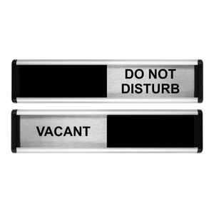 Vacant/Do Not Disturb Sliding Door Sign