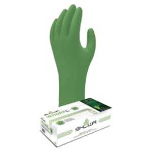 Showa 6110PF Biodegradable Disposable Nitrile Gloves
