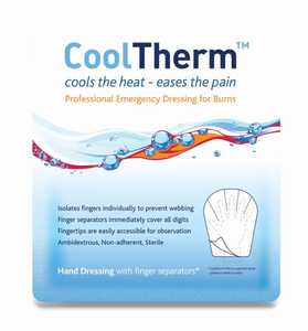 CoolTherm Burn Relief Dressing Glove